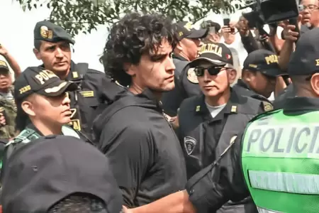 Adri�n Villar fue trasladado a la sede de la Corte Superior de Justicia de Lima