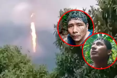 Presuntos t�cnicos de la empresa afirman que salieron disparados tras explosi�n.