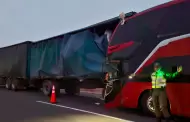 Tragedia en carretera: Reportan un fallecido y m�s de 10 heridos tras choque entre bus y cami�n