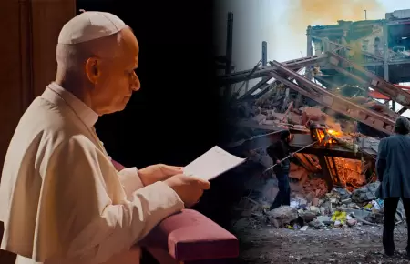 El Papa invit� a la reflexi�n para el desarme en medio del conflicto en Oriente