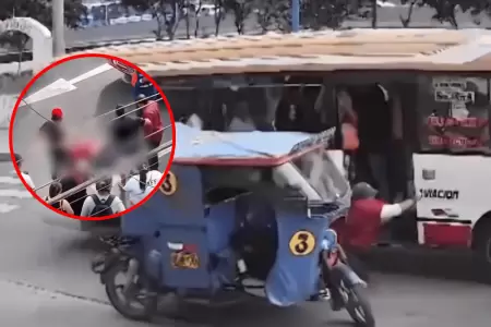 Cobradora muere arrollada por su propio bus tras temeraria maniobra