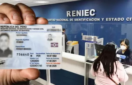 Reniec anuncia restablecimiento de su sistema de entrega de DNI electr�nico.