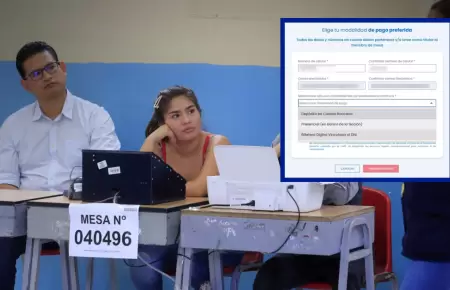 Pago a miembros de mesa