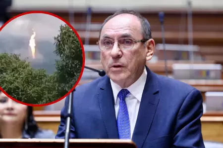 Ministro �ngelo Alfaro respondi� ante el Congreso por fuga de gas
