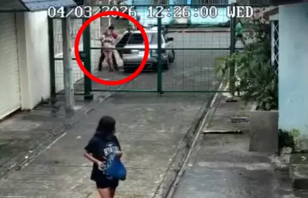 C�mara de seguridad registr� el momento en que una mujer fue secuestrada