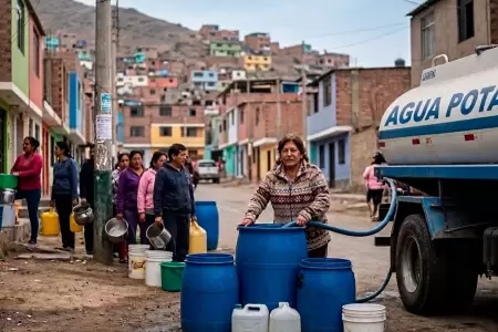 Corte de agua en Lima el 7 de marzo.