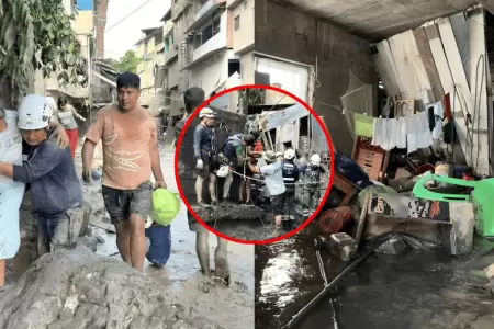 Desborde de r�o Sankirhuato inund� el distrito de Ayna San Francisco en Ayacucho