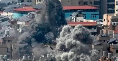 Armada de Israel bombarde� la capital de el L�bano.
