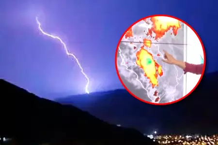 La �ltima vez que sucedi� una tormenta similar en Chosica fue en 1998.