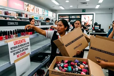 Retiran m�s de 100 marcas de esmaltes.