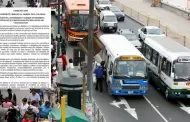 Gremios de transporte urbano advierten "colapso": Piden apoyo al Gobierno antes de convocar nuevo PARO