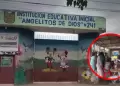 �Crisis en Pucallpa! Profesoras de colegio inicial trabajan EN LA CALLE por ausencia de aulas a d�as del inicio de clases