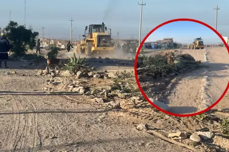 Demetrio Cutipa fue detenido tras conflicto por �reas verdes