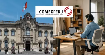 Comex Per� exige al Gobierno suspender teletrabajo ante crisis del gas natural.