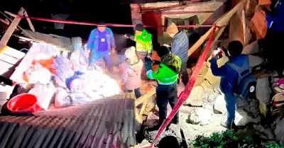 Las lluvias debilitaron la estructura y provoc� la tragedia.