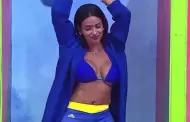 Shirley Arica alborot� set de EEG con sensual baile: Modelo integr� equipo de 'Bienvenida la tarde'