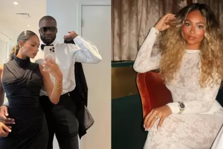 Ximena Peralta se cas� con su deportistas nigeriano