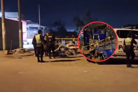Accidente deja un fallecido y 2 heridos en Lurigancho-Chosica