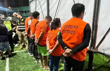 Mininter report� 232 detenidos tras operativos en Lima