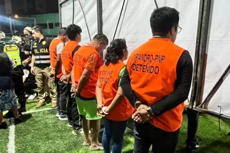 Mininter report� 232 detenidos tras operativos en Lima