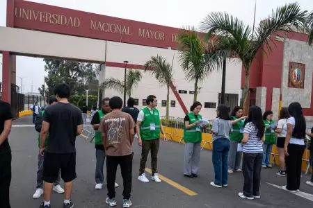 Examen de admisi�n de San Marcos se realiz� con normalidad pese a cr�ticas.