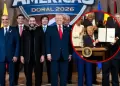 Trump firma alianza militar con pa�ses americanos