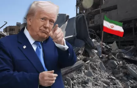 Donald Trump asegura que Ir�n se rindi� y promete un ataque "muy duro"