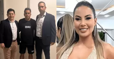 Christian Cueva impacta al reunirse con abogado de Pamela L�pez