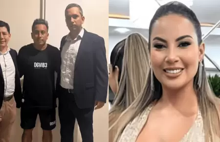 Christian Cueva impacta al reunirse con abogado de Pamela L�pez