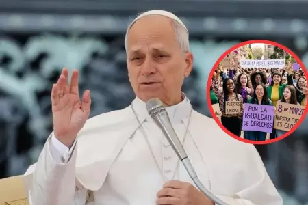 Papa Le�n XIIV env�a mensaje por el D�a de la Mujer