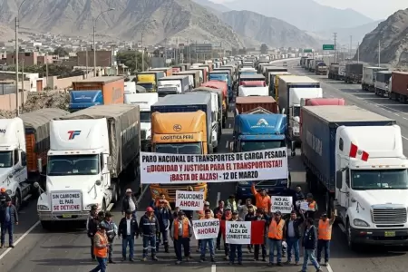 Transportistas de carga pesada piden la suspensi�n de los tributos al combustibl