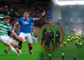 Cl�sico de la Copa Escocesa acaba en violencia tras definici�n por penales entre Rangers y Celtic