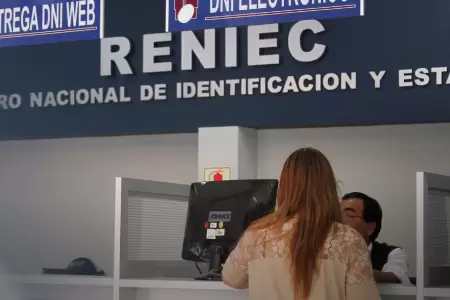 Reniec atender� todos los fines de semana previo a las elecciones.