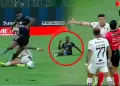 Impactante jugada en el f�tbol ecuatoriano: Expulsan a jugador tras BRUTAL patada que dej� a rival lesionado