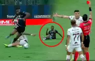 Impactante jugada en el f�tbol ecuatoriano: Expulsan a jugador tras BRUTAL patada que dej� a rival lesionado