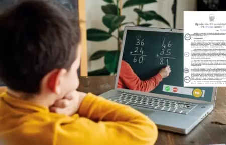 Gobierno oficializa clases virtuales en TODAS las instituciones educativas del 9