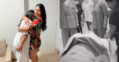 Hija de Tula Rodr�guez se recupera tras cirug�a