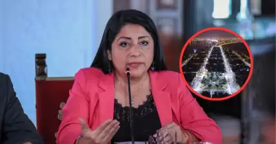 Denisse Miralles asegura que no habr�n cortes de luz por crisis energ�tica