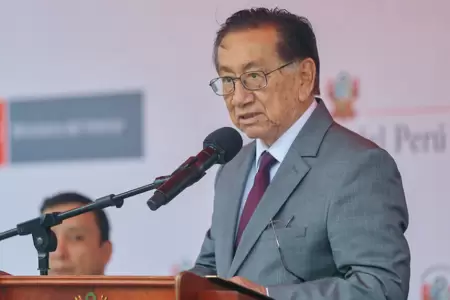 Presidente Balc�zar en promulgaci�n de Plan de Seguridad