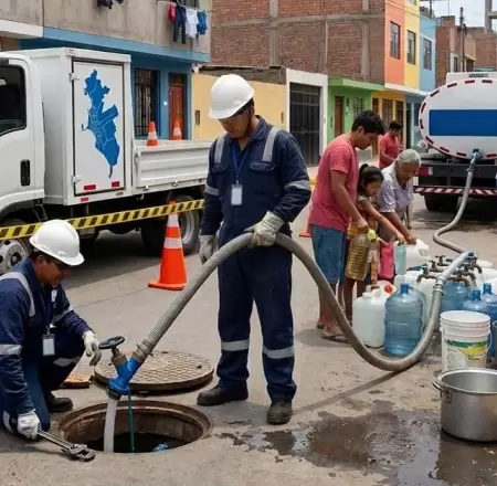 Corte de agua el 18 de abril.