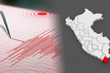 Movimiento sacudi� la zona sur del pa�s.