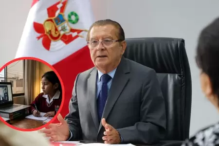 Ministro de Educaci�n responde sobre clases virtuales ante Comisi�n de Educaci�n