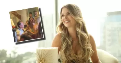 Brunella celebra su cumplea�os con Agapornis