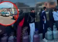 Escasez de GLP y gas dom�stico genera largas colas y alza en tarifas de taxi en Tacna