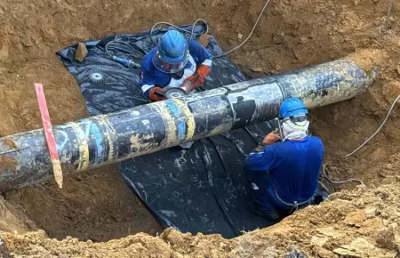 Trabajos en ducto de Megantoni marchan al 48 %, confirma Minem.