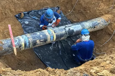 Trabajos en ducto de Megantoni marchan al 48 %, confirma Minem.