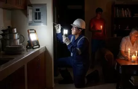 Corte de luz el 10 y 11 de marzo.