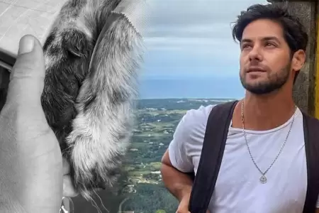 Andr�s Wiese llora la p�rdida de Manchas.