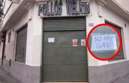 Negocios vienen reportando cierres de su negocio ante falta de gas.