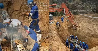 Se apag� el fuego en ducto de gas de Camisea del Cusco